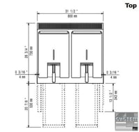 Фритюрница Electrolux E7FREH2GF0, фото №3, интернет-магазин пищевого оборудования Систем4