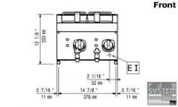 Фритюрниця Electrolux E7FRED2A00, фото №2, інтернет-магазин харчового обладнання Систем4