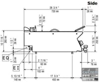 Фритюрница Electrolux E7FRED2A00, фото №4, интернет-магазин пищевого оборудования Систем4