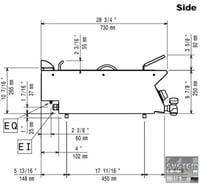 Фритюрниця Electrolux E7FRED1B00, фото №4, інтернет-магазин харчового обладнання Систем4