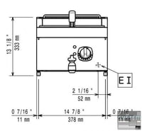 Фритюрниця Electrolux E7FRED1E00, фото №2, інтернет-магазин харчового обладнання Систем4