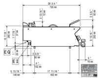 Фритюрниця Electrolux E7FRED1E00, фото №4, інтернет-магазин харчового обладнання Систем4