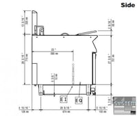 Фритюрница Electrolux E9FRED1JFE, фото №4, интернет-магазин пищевого оборудования Систем4