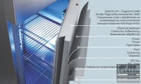 Холодильный шкаф SAGI SHINE HD70, фото №3, интернет-магазин пищевого оборудования Систем4