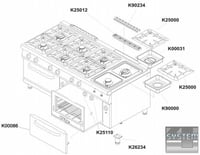 Плита Bartscher 295.2141, фото №2, интернет-магазин пищевого оборудования Систем4