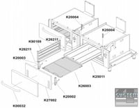 Плита Bartscher 2/1 GN 295.2361, фото №3, интернет-магазин пищевого оборудования Систем4