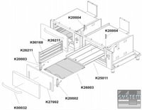 Плита Bartscher 2/1 GN 295.2461, фото №3, интернет-магазин пищевого оборудования Систем4