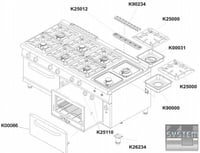 Плита Bartscher 2/1 GN 295.2181, фото №2, интернет-магазин пищевого оборудования Систем4