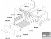 Плита Bartscher 2/1 GN 295.2181, фото №3, інтернет-магазин харчового обладнання Систем4