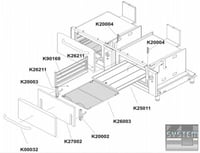 Плита Bartscher 2/1 GN 295.2181, фото №3, интернет-магазин пищевого оборудования Систем4