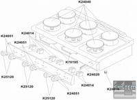 Плита Bartscher 286.246, фото №5, интернет-магазин пищевого оборудования Систем4