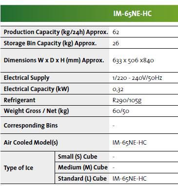 Ледогенератор Hoshizaki IM-65NE-HC​